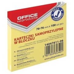 Notite adezive 76x76, OFFICE Products, 100 file