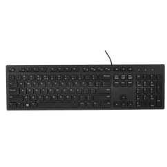 Tastatura DELL Keyboard Multimedia KB216, cu fir, Negru