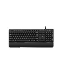Tastatura GENIUS USB, Palm Rest, Negru