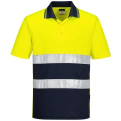 Tricou polo S175 Hi-Vis Lightweight Contrast PORTWEST