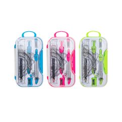 Trusa geometrie plastic pastel DACO